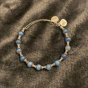 Marine Blue Bead Alex and Ani Bracelet